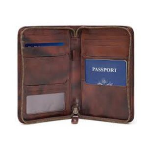 COMPARTMENTS FOR HOLDING CASH AND 1 ZIPPER POCKET